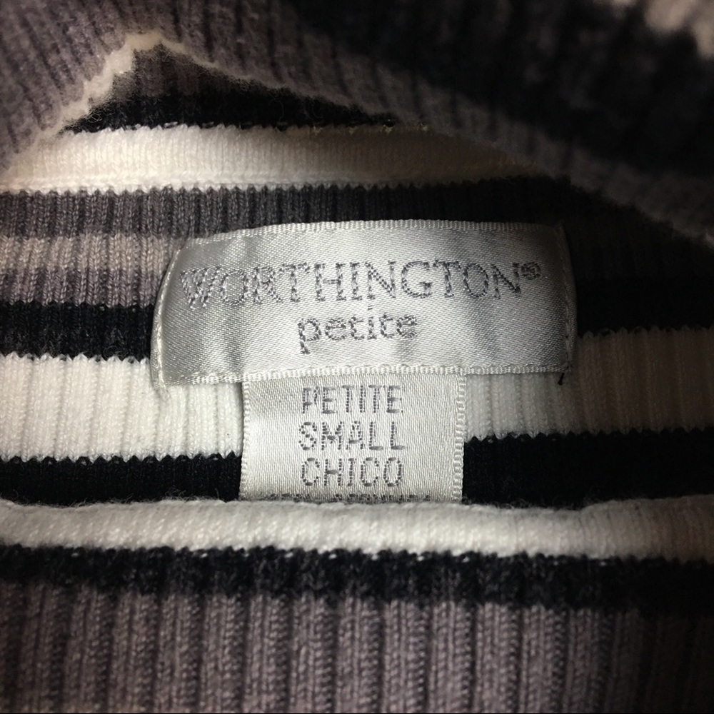 Stripped turtleneck - Picture 2 of 3
